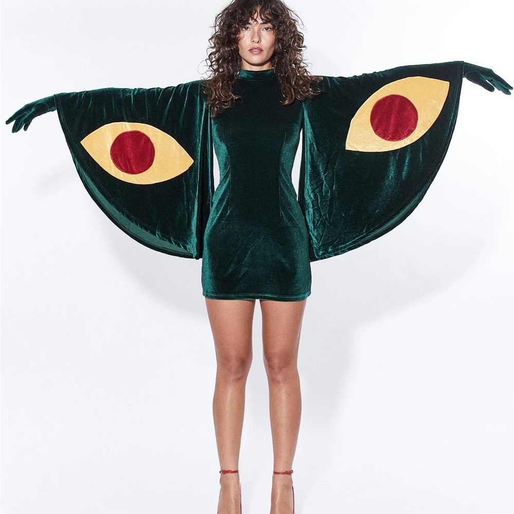 Fashion Brand Company Penelope Gazin Moth Mini Dress